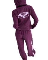 The Roxy Womens Beachy Keen Joggers in Blackberry Wine