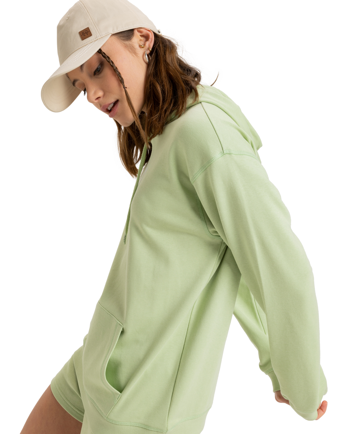 The Roxy Surf Stoked Hoodie in Foam Green | Available at Anns Cottage