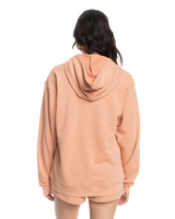 The Roxy Womens Surf Stoked Hoodie in Cafe Creme