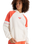 The Roxy Womens Essential Energy Blockd Hoodie in Egret