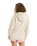 The Roxy Womens Surf Stoked Hoodie in Parchment