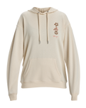 The Roxy Womens Surf Stoked Hoodie in Parchment