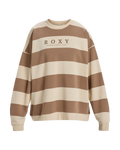 Strictly Stripes Oversized Sweatshirt in Parchement Strictly Stripes