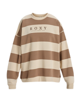 Strictly Stripes Oversized Sweatshirt in Parchement Strictly Stripes