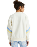 The Roxy Womens Essential Energy Sweatshirt in Egret
