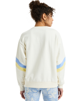The Roxy Womens Essential Energy Sweatshirt in Egret
