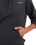 The Roxy Womens Saturdaze Hoodie in Phantom