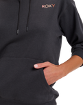 The Roxy Womens Saturdaze Hoodie in Phantom