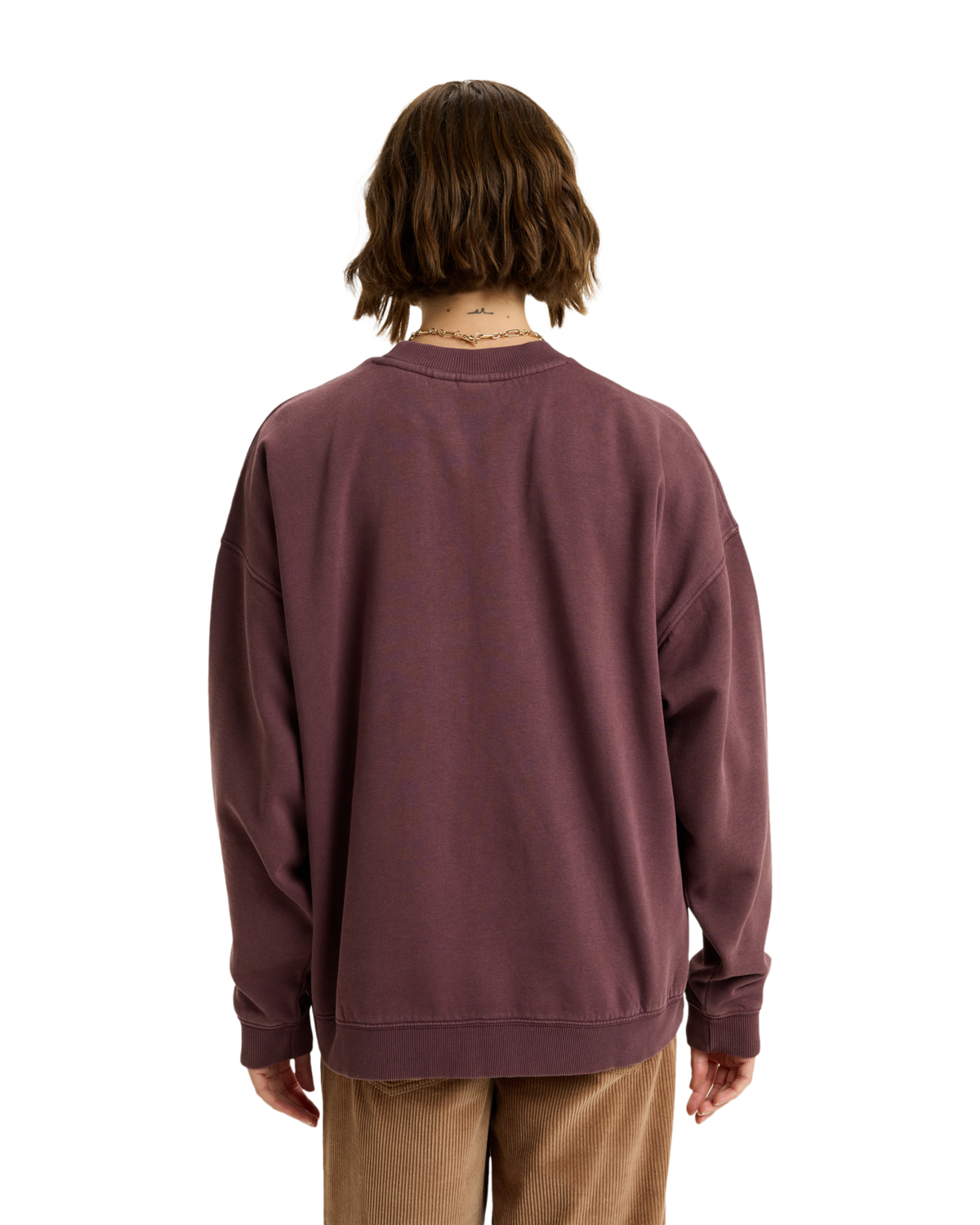 The Roxy Womens Lineup Sweatshirt in Huckleberry