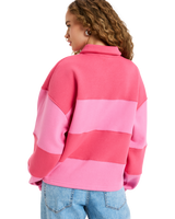 The Roxy Womens Cross Your Mind Sweatshirt in Honey Suckle