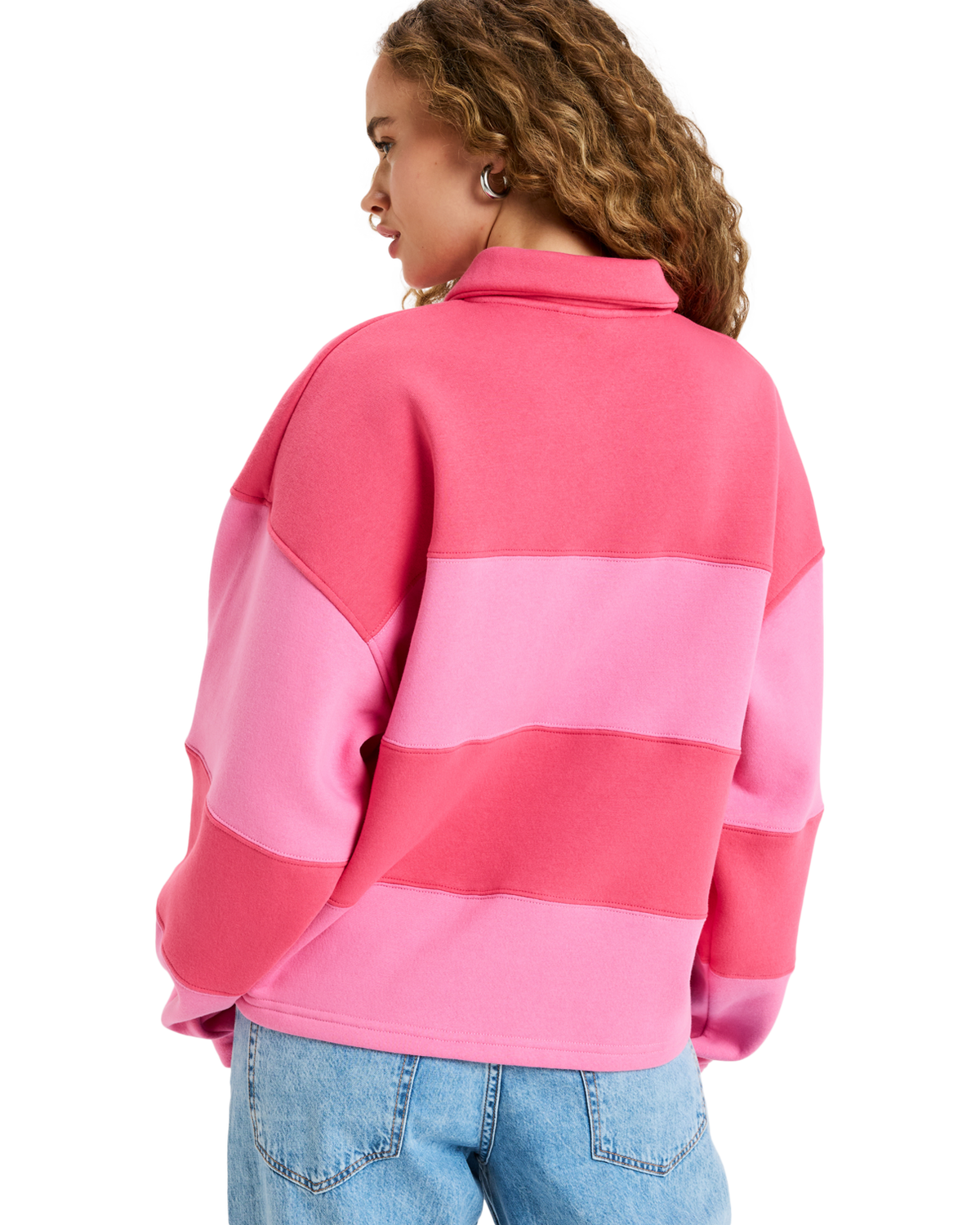 The Roxy Womens Cross Your Mind Sweatshirt in Honey Suckle