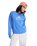 The Roxy Womens Surf Stoked Brushed Sweatshirt in Dutch Blue
