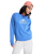 The Roxy Womens Surf Stoked Brushed Sweatshirt in Dutch Blue