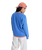 The Roxy Womens Surf Stoked Brushed Sweatshirt in Dutch Blue