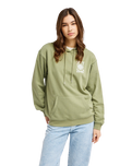 Surf Stoked Hoodie in Oil Green