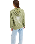 Surf Stoked Hoodie in Oil Green