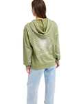 Surf Stoked Hoodie in Oil Green