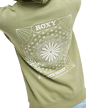 Surf Stoked Hoodie in Oil Green