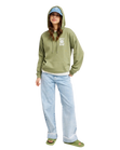 Surf Stoked Hoodie in Oil Green