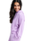 The Roxy Womens Surfing By Daylight Hoodie in Crocus Petal