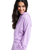 The Roxy Womens Surfing By Daylight Hoodie in Crocus Petal