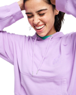 The Roxy Womens Surfing By Daylight Hoodie in Crocus Petal