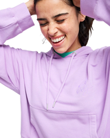 The Roxy Womens Surfing By Daylight Hoodie in Crocus Petal