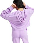 The Roxy Womens Surfing By Daylight Hoodie in Crocus Petal