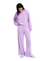 The Roxy Womens Surfing By Daylight Hoodie in Crocus Petal