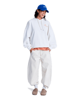 Lineup Oversized Hoodie in Coconut Milk