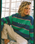 Strictly Stripes Oversized Sweatshirt in Katydid Stripy Soul