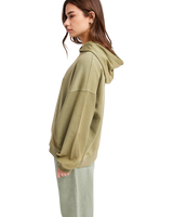 The Roxy Womens Power Of Nature Hoodie in Oil Green