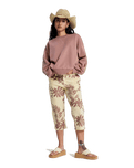 Flower Song Sweatshirt in Brownie