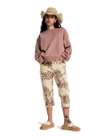 Flower Song Sweatshirt in Brownie