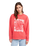 The Roxy Womens Lineup Sweatshirt in Hibiscus