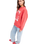 The Roxy Womens Lineup Sweatshirt in Hibiscus