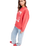 The Roxy Womens Lineup Sweatshirt in Hibiscus