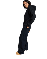 The Roxy Womens Surf Stoked Hoodie in Anthracite