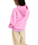 The Roxy Womens Surf Stoked Hoodie in Fuchsia Pink