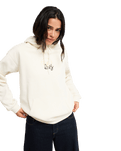The Roxy Womens Surf Stoked Hoodie in Egret