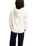 The Roxy Womens Surf Stoked Hoodie in Egret