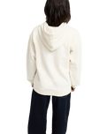 The Roxy Womens Surf Stoked Hoodie in Egret