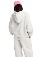 The Roxy Womens Skyflare Hoodie in Light Grey Heather