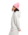 The Roxy Womens Skyflare Hoodie in Light Grey Heather