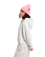 The Roxy Womens Skyflare Hoodie in Light Grey Heather