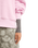 The Roxy Womens Solar Rush Sweatshirt in Pink Lavender