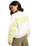 The Roxy Womens Frostbeam Sweatshirt in Coconut Milk