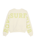 The Roxy Womens Frostbeam Sweatshirt in Coconut Milk