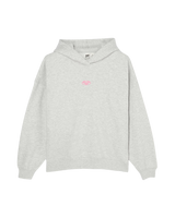 Surf Doll Hoodie in Light Grey Heather