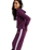 The Roxy Womens Beachy Keen Zip Hoodie in Blackberry Wine